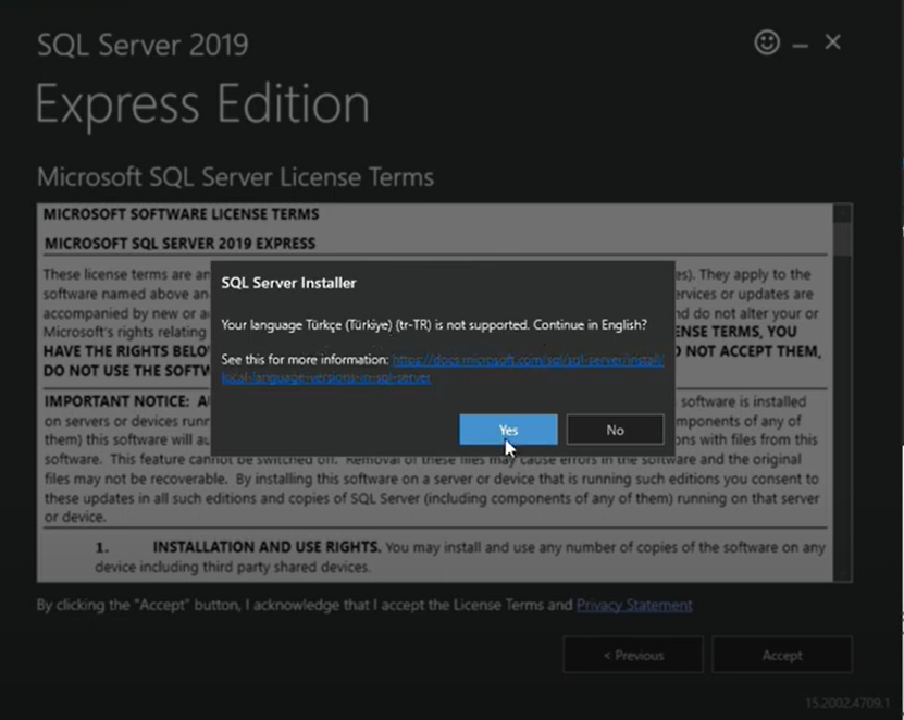 Microsoft SQL Server Nedir? İlk-Ser Bilişim Servisi Microsoft SQL Server Management Studio Kurulumu 3