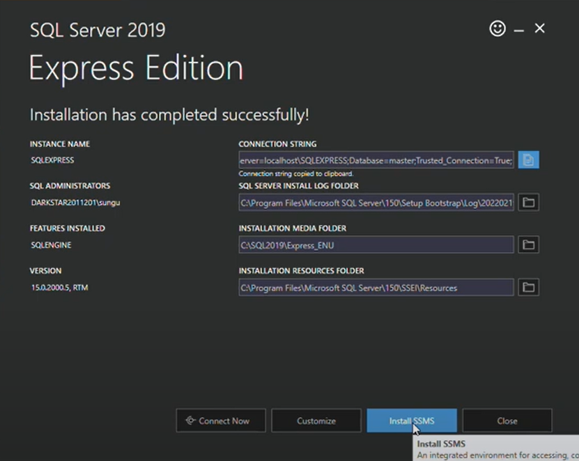 Microsoft SQL Server Nedir? İlk-Ser Bilişim Servisi Microsoft SQL Server Management Studio Kurulumu 5