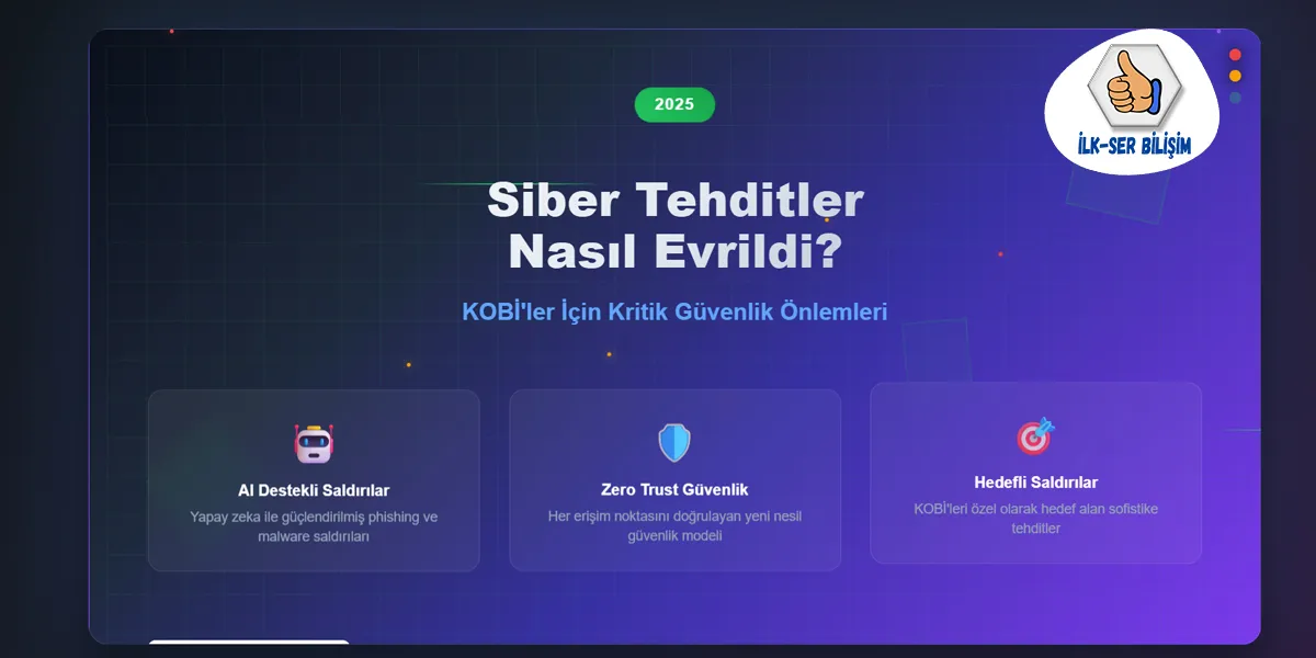 2025’te Siber Tehditler Nasıl Evrildi? KOBİ’ler İçin Kritik Güvenlik Önlemleri