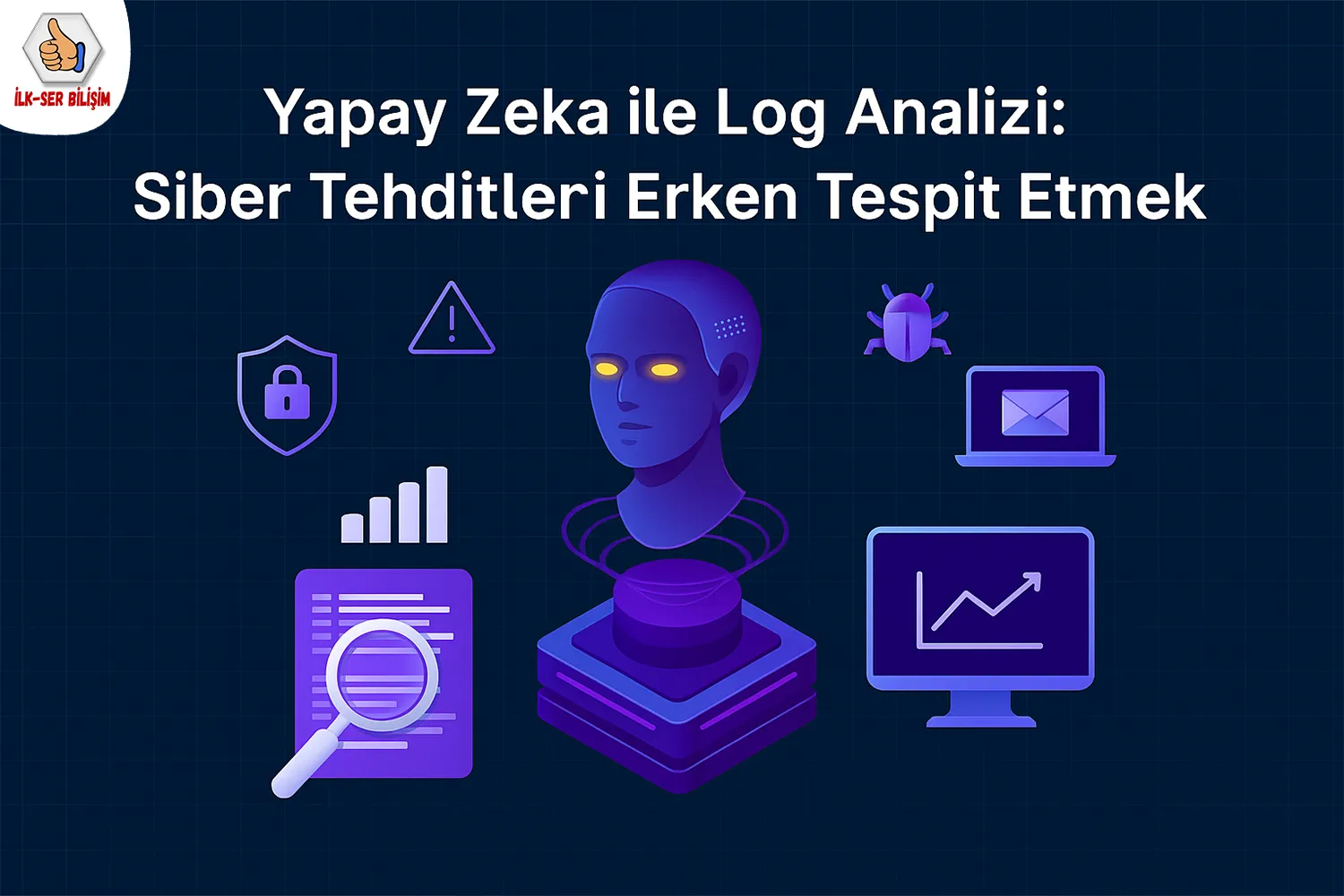Yapay Zeka ile Log Analizi: Siber Tehditleri Erken Tespit Etmek