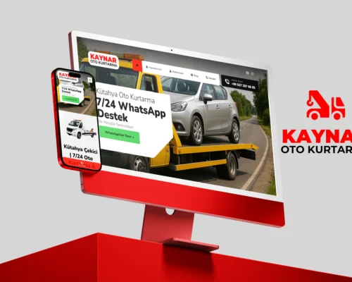 Kaynar Oto Kurtarma – Kurumsal Web Sitesi